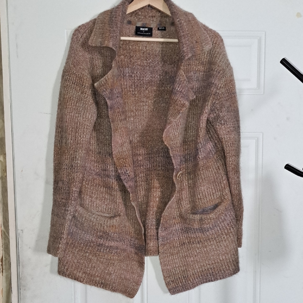 Anthropologie Brown Cardigan Sweater